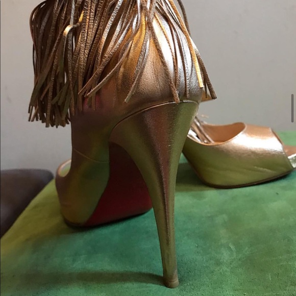 Christian Louboutin Forever Tina Peep toe 41 - Picture 4 of 10